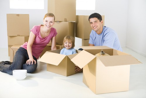 Movers team preparing a safe relocation with equipment and planning