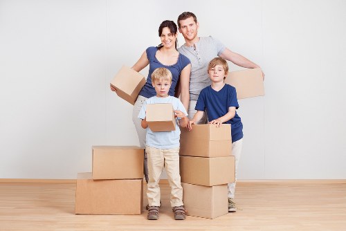 Professional packing service for fragile items during a Westminster move