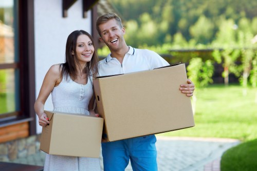 Careful packing and transport by Westminster movers