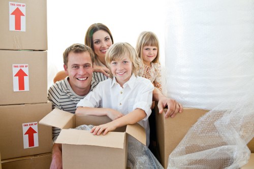 Moving large household furniture from a Westminster apartment