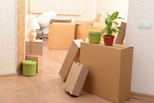 Packing boxes for student removals in Westminster
