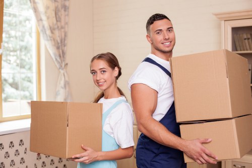 Payment methods and encryption security graphic for Movers Westminster