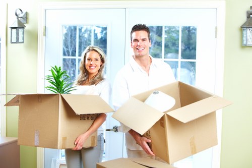 Office relocation service in Westminster with furniture and equipment