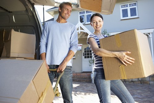 Local Westminster moving team handling a residential move